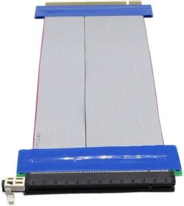 Verilux PCI-E Extender Cable PCIe 16x to 16x Flexible GPU Riser Adapter ...