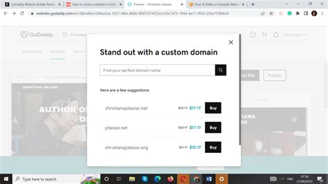 Tutorial for Making a Website Godaddy.com 的图像结果