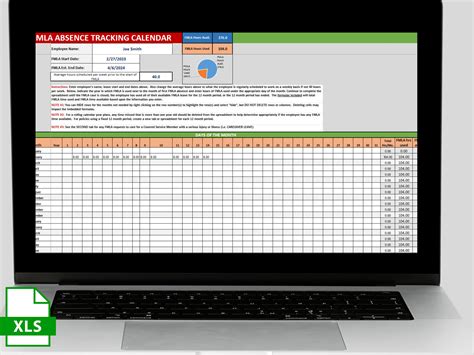 Free Fmla Tracking Spreadsheet Template - prntbl ...