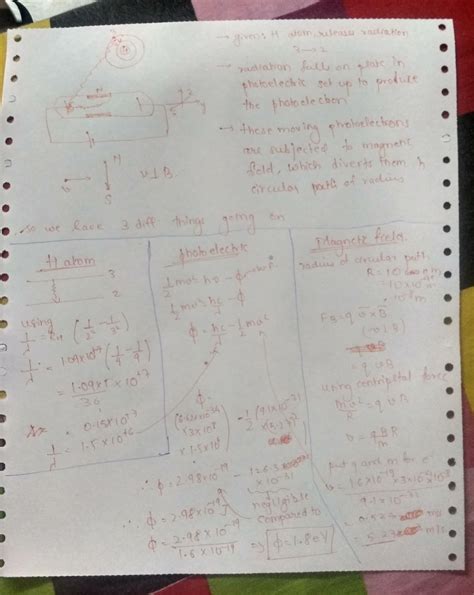 The radiation coresponding to 3 2 transition of hydrogen atom falls on ...