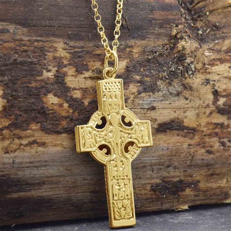 Celtic Cross Necklaces for Men | Made in Ireland | Celtic Cross Online