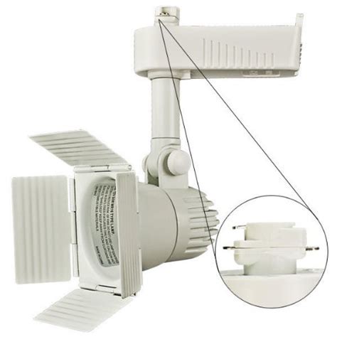 Nora Track Light Ntl 208w White Barndoor Operates 20 50 | Desertcart INDIA