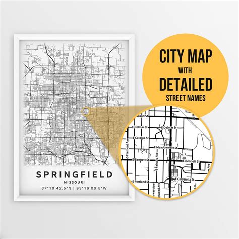 Image result for Springfield Road Map
