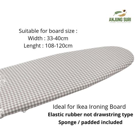 Universal Silver Coated Padded Ironing Board Cover Heat Reflective ...