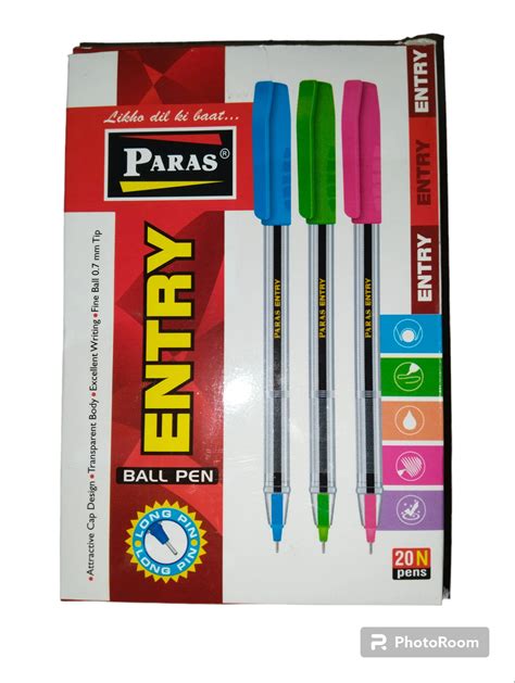 PARAS Entry Ball Pen Pack Of 20