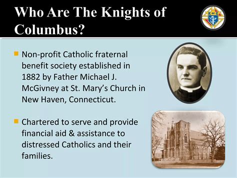 Fraternal Benefits Of Being A Knight | PPT