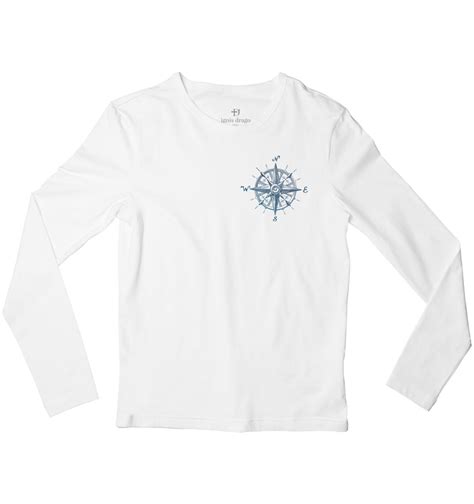 The Navigator Full Sleeve T-shirt - Left Chest Print - World’s Best ...