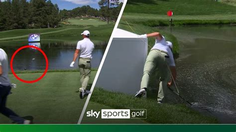 'You can see the frustration' | Rory McIlroy throws club in the water ...
