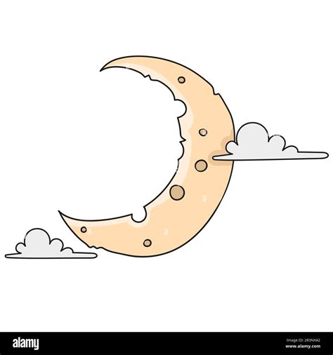 Crescent Moon Emoji Transparent