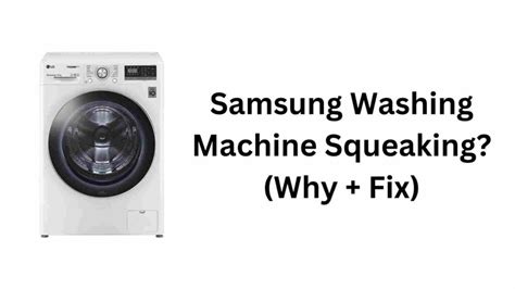 Image result for Washing Machine Squeaking