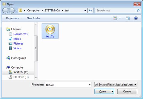 Open 7Z File 的图像结果