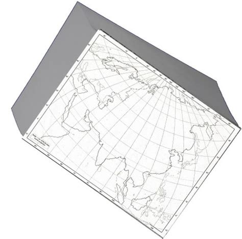 Flipkart.com | CRAFTWAFT OUTLINE PHYSICAL MAP OF ASIA BLANK A4 67 gsm ...