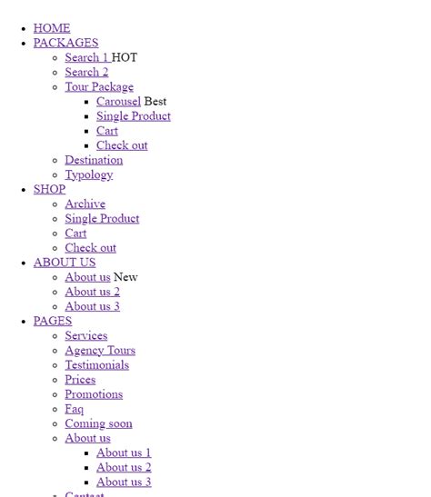 Image result for Tourism Web Site Using HTML and CSS with Source Code