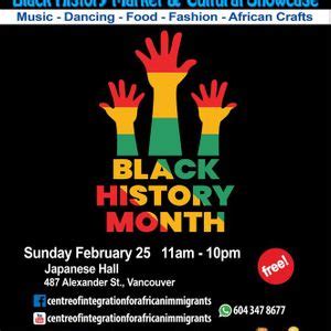 23rd Annual Black History Market & Cultural Showcase, Vancouver ...