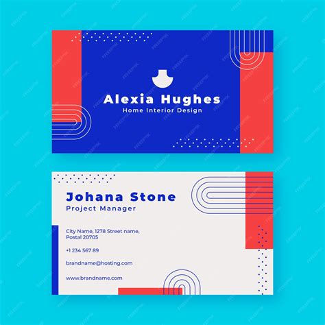 Blank Business Card Design Templates 的图像结果