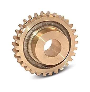 Boston Gear DB1432A Worm Gear, Web, 14.5 PA Pressure Angle, 1.000" Bore ...