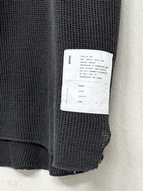INNAT / MESH TANK TOP (SUMIKURO) | THE MODERN AGE