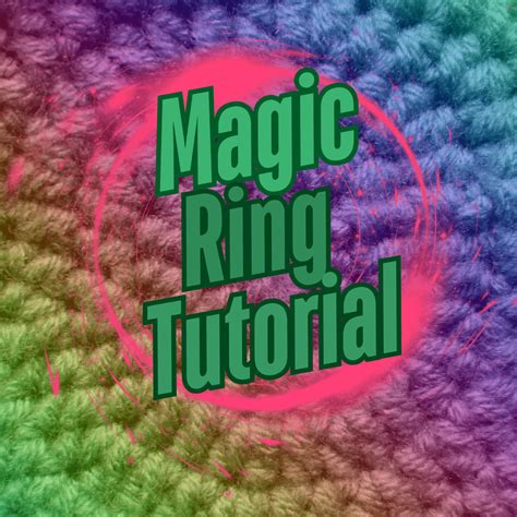 Image result for How to Make a Magic Ring Tutorial