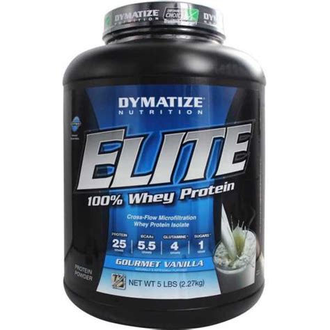 Dymatize Elite Whey Protein (5 lbs, Gourmet Vanilla) Price in India ...