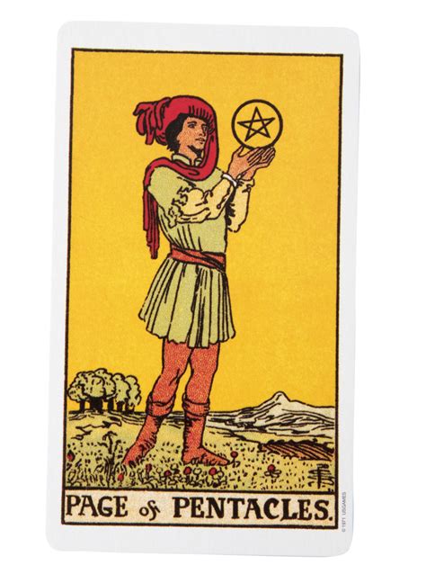 Page of Pentacles Tarot Card Meaning