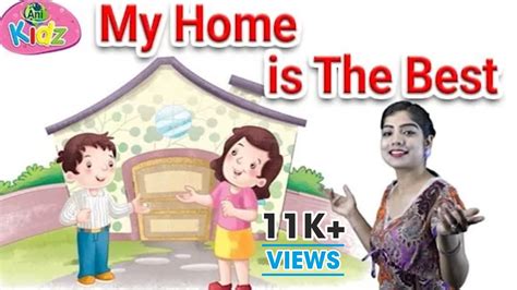 My Home is The Best | Nursery Action Rhymes | English Poems | Kids ...