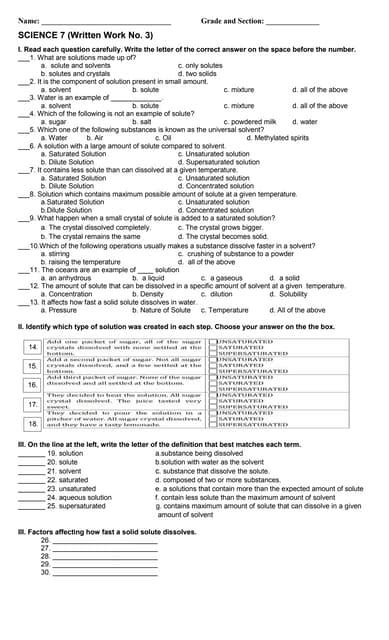 Image result for Chapter 3 Lesson 2 in Science Book Grade 7 Answer Key