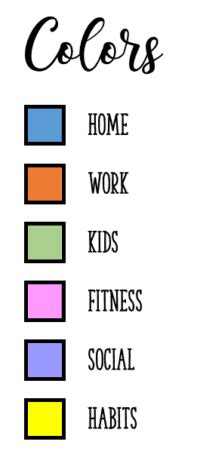 Image result for Bullet Journal Color Code