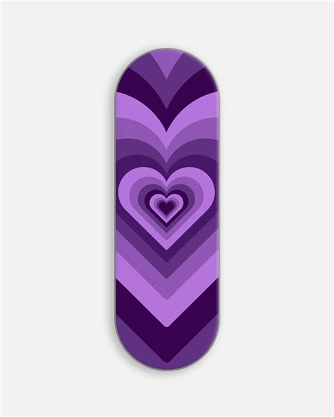 Purple Y2K Slider Phone Grip