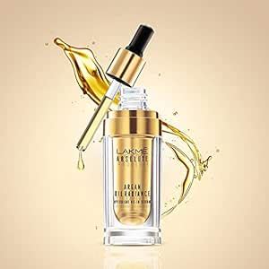 Lakme Absolute Argan Oil Radiance Overnight Oil-in-Serum, 15ml : Amazon ...
