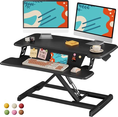 Amazon.com : JOY worker Standing Desk Converter, 32" Height Adjustable ...