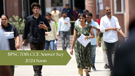 BPSC 70th CCE Answer Key 2024 for Prelims Soon at bpsc.bih.nic.in ...