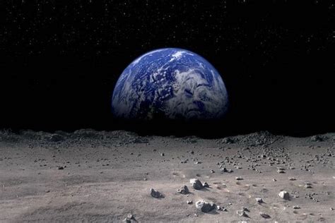 站在月球上，能看见地球在转吗