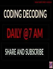 Image result for Coding/Decoding Maths