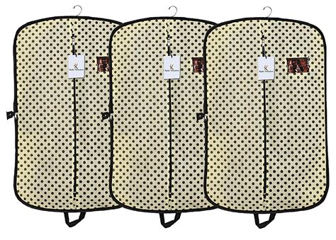 Kuber Industries Foldable Polka Dots Design 3 Piece Non Woven Coat ...