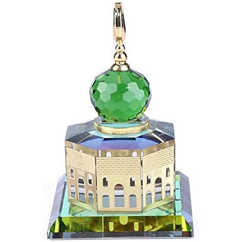 Pssopp Muslim Crystal Gilded Al-Aqsa Mosque Miniature Model India | Ubuy