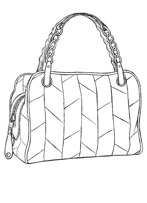 Handbag design technical drawing – Artofit