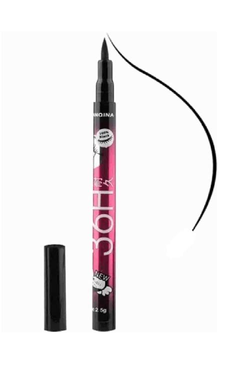 Buy Heeva Creation 36 H Long Lasting Waterproof Liquid Black Eyeliner.1 ...