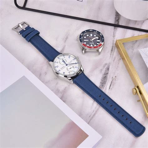 Buy Ritche Sailcloth Watch Band Quick Release Watch Strap Compatible ...