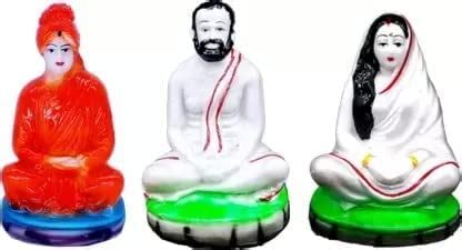 Buy MOBILE BODYGUARD Ramakrishna - Sarada Maa - Vivekananda Idol -3 in ...