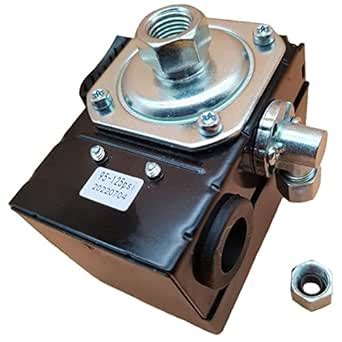Pressure Switch Compatible with 95-125 PSI SS3 and SS5 Air Compressor ...