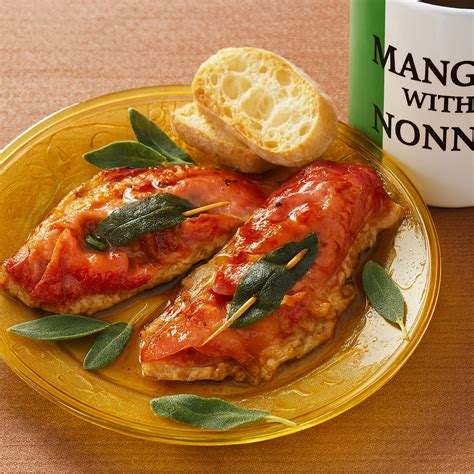 ROMAN VEAL SALTIMBOCCA - Mangia with Nonna