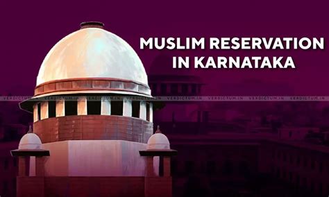 Religious Reservation Is Contrary To Secularism And Social Justice ...