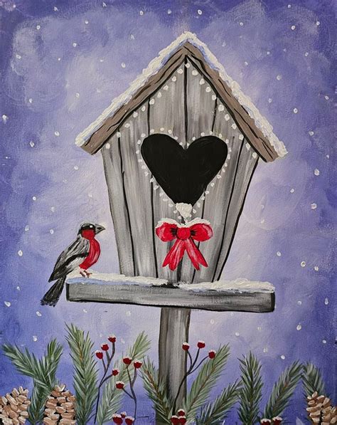 Chuckanut Bay Distillery and Paint ~ Winter Birdhouse 195, Chuckanut ...