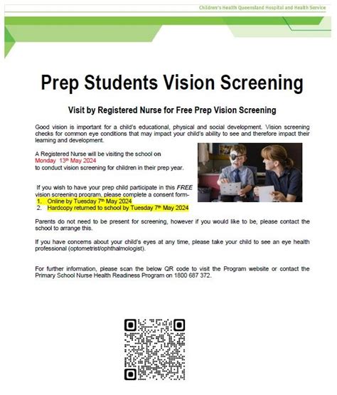Prep Vision Screening, 14 Gooburrum Road, Gooburrum, QLD, Australia ...