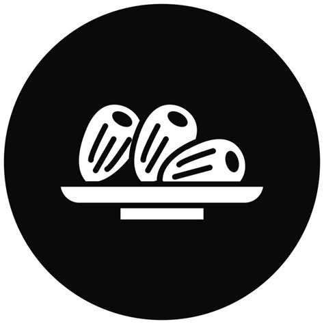 Dates vector icon can be used for hajj pilgrimage iconset | Premium AI ...