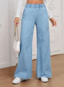 GLOBENAUT Loose Fit Women Light Blue Jeans - Buy GLOBENAUT Loose Fit ...