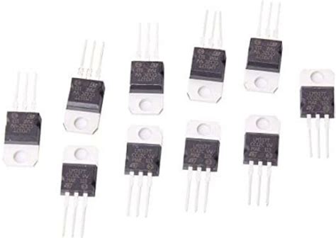 Tayal LM317 IC Adjustable Voltage Regulator FET Transistor (SET OF 10 ...