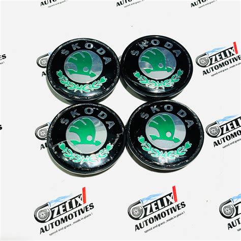 Skoda Wheel Caps | Premium Replacement Set of 4 (2 Size Options ...