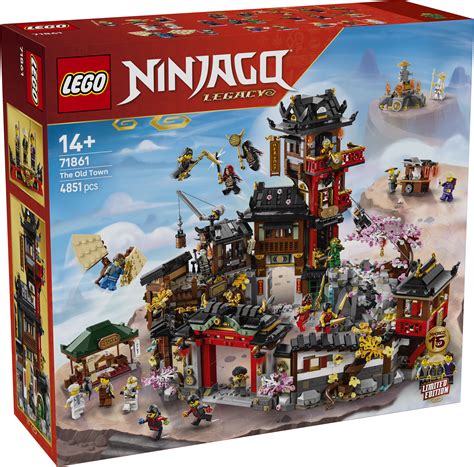 LEGO® NINJAGO® The Old Town 15th Anniversary Toy 71861 – lego certified ...