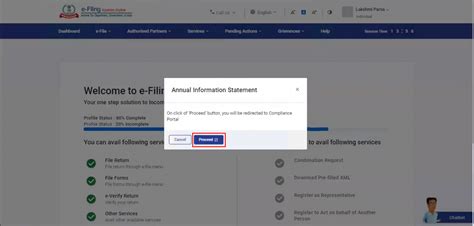 View and Submit Compliance User Manual | Income Tax Department